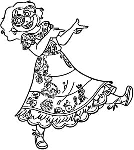 coloriage Encanto pour enfant à imprimer