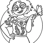 coloriage Encanto pour enfant de 6 ans