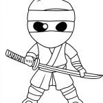 coloriage Épée à imprimer pdf gratuit