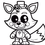 coloriage FNAF pour enfant de à imprimer