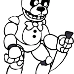 coloriage FNAF et apprentissage
