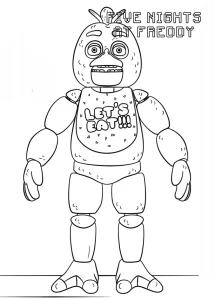coloriage FNAF en ligne pour enfant