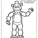 coloriage FNAF gratuit en ligne