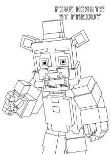 télécharger coloriage FNAF gratuit