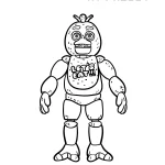 coloriage FNAF a colorier en ligne gratuitement