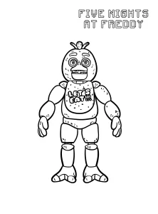 coloriage FNAF a colorier en ligne gratuitement