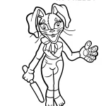 coloriage FNAF gratuit