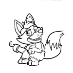 coloriage FNAF pour enfant gratuit