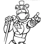 télécharger coloriage FNAF gratuit