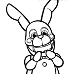 coloriage FNAF de pour enfants