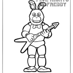 coloriage FNAF en ligne pour enfant