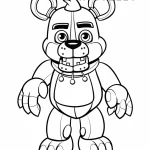 coloriage FNAF en ligne