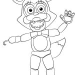 coloriage FNAF a imprimer gratuitement