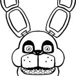 coloriage FNAF educatif pour enfant