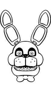coloriage FNAF educatif pour enfant
