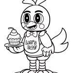 coloriage FNAF à imprimer gratuitement pdf