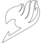 image pour coloriage Fairy Tail enfant