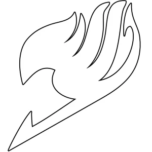 image pour coloriage Fairy Tail enfant