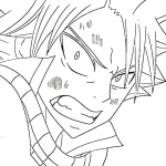coloriage Fairy Tail de pour enfants