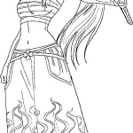 coloriage Fairy Tail pour enfant de à imprimer
