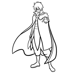 télécharger coloriage Fairy Tail gratuit