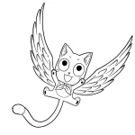 coloriage Fairy Tail a imprimer gratuit