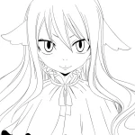 a imprimer coloriage Fairy Tail gratuit