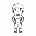 coloriage Foot à imprimer pour enfants