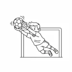 coloriage Foot à imprimer pour enfant de 7 ans