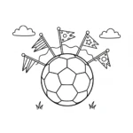 coloriage Foot a imprimer