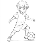 coloriage Foot à imprimer pdf gratuit