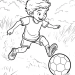 télécharger coloriage Foot gratuit