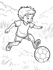 télécharger coloriage Foot gratuit