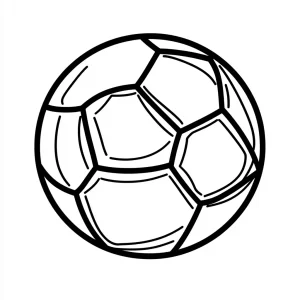 coloriage Foot à imprimer pour enfant de 4 ans