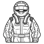 coloriage Formule 1 et dessin a imprimer