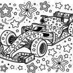 coloriage Formule 1 a dessiner en ligne