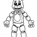 coloriage Freddy a colorier en ligne