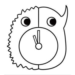 coloriage Garten of Banban pour enfant a imprimer gratuit