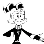 coloriage Hazbin Hotel à imprimer