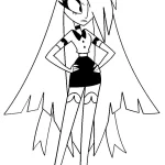 coloriage Hazbin Hotel et apprentissage