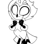coloriage Hazbin Hotel pour primaire