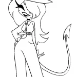 coloriage Hazbin Hotel et dessins