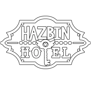 coloriage Hazbin Hotel pour enfant gratuit