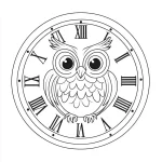 coloriage Hibou et dessin a imprimer