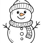 coloriage Hiver pour enfant