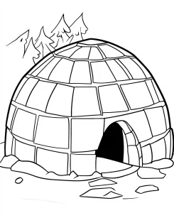 coloriage Hiver à imprimer gratuit