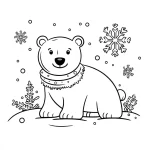 coloriage Hiver à imprimer gratuitement pdf