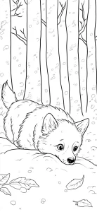 coloriage Hiver gratuit en ligne