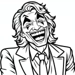 coloriage Joker à imprimer