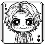 coloriage Joker gratuit en ligne